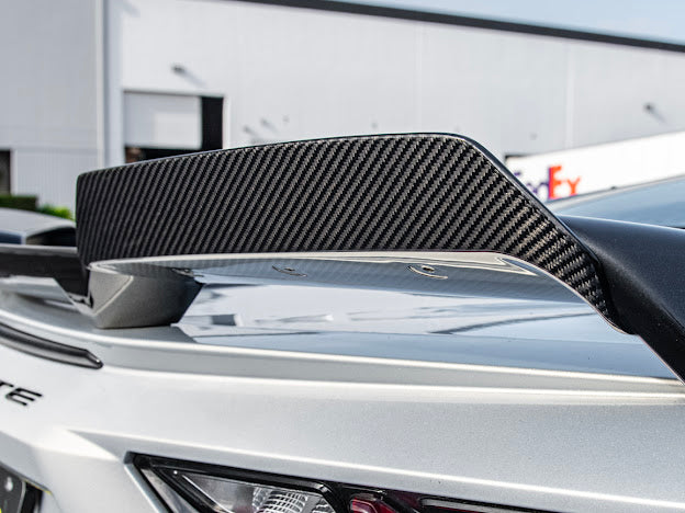 2020+ CHEVROLET CORVETTE C8 STINGRAY & Z51 | WICKERBILL REAR TRUNK SPOILER WING