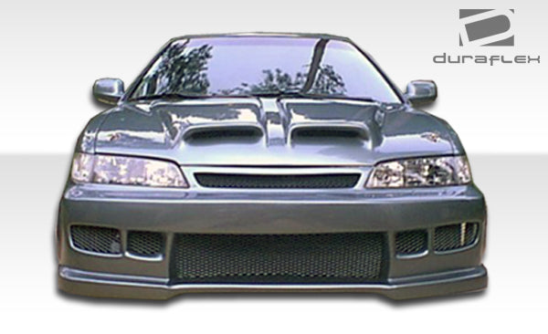 1994-1997 Honda Accord 4 cyl Duraflex Spyder Front Bumper Cover - 1 Piece
