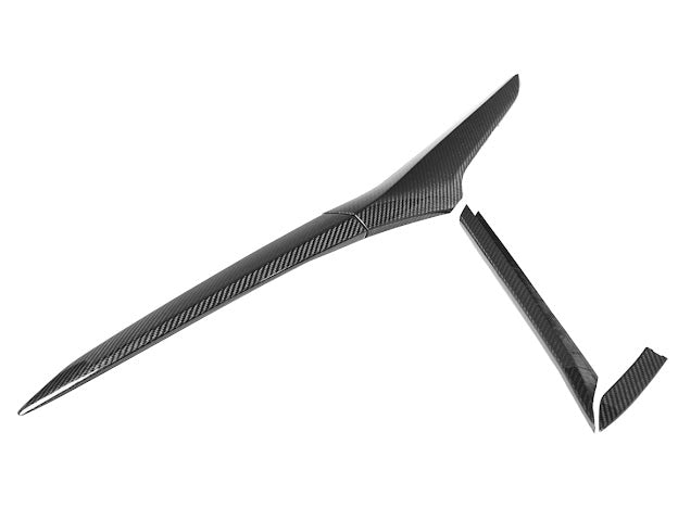 2020+ CHEVROLET CORVETTE C8 Z06/ E-RAY | CARBON FIBER SIDE FENDER VENT DOOR HANDLE TRIM PAIR