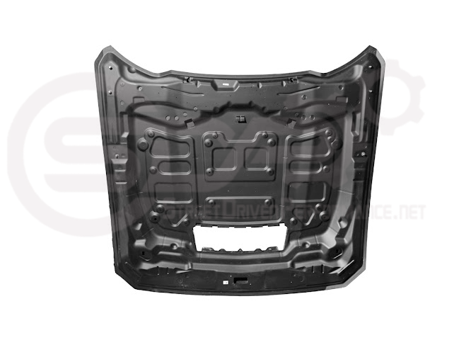 2024-Up Ford Mustang S650 | Factory Style CARBON FIBER Front Hood with Hood Vent (2 versions)