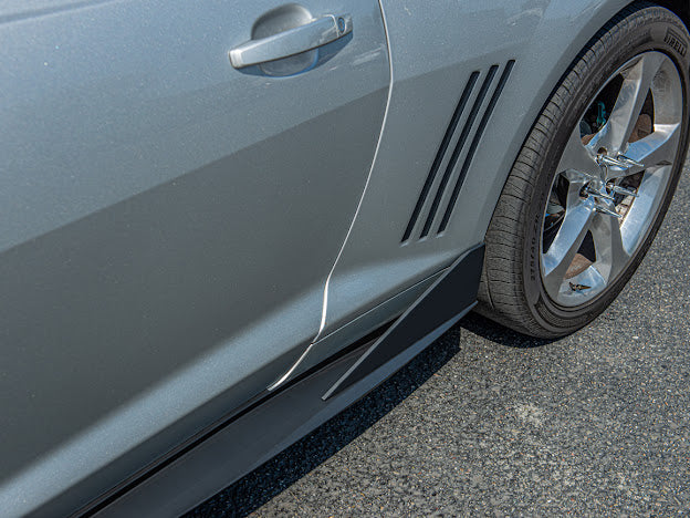 2010-2015 5TH GEN CAMARO PERFORMANCE TRACK PACKAGE SIDE SKIRTS ROCKER PANEL GROUND EFFECTS