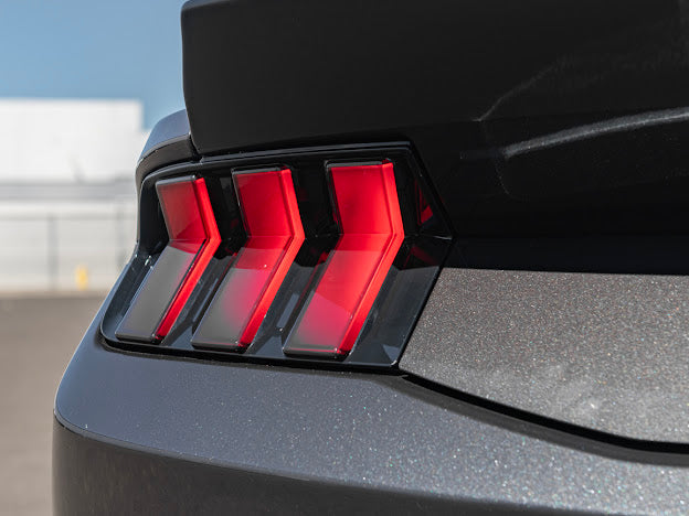 2024-UP FORD MUSTANG S650 | SMOKE TINTED REAR TAIL LIGHT TRIM BEZEL COVER
