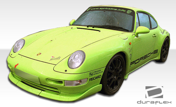1995-1998 Porsche 911 Carrera 993 C2 C4 Targa Duraflex Club Sport Front Lip Under Spoiler Air Dam - 3 Piece