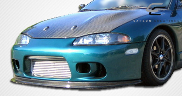 1995-1999 Mitsubishi Eclipse Eagle Talon Carbon Creations OEM Look Hood - 1 Piece