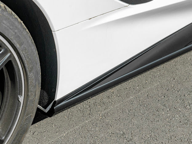 2020+ CHEVROLET CORVETTE C8 SIDE SKIRTS ROCKER PANELS GROUND EFFECTS