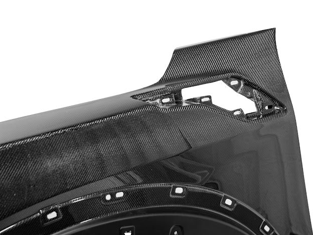 2021-UP F-150 RAPTOR | FACTORY STYLE CARBON FIBER SIDE FENDERS & VENTS REPLACEMENT
