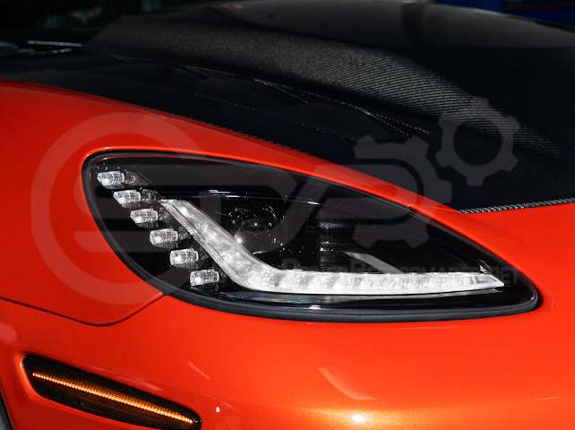 2005-2013 CHEVROLET CORVETTE C6 | C7 STYLE PROJECTOR LED SEQUENTIAL SIGNAL TURN HEADLIGHTS (PAIR)