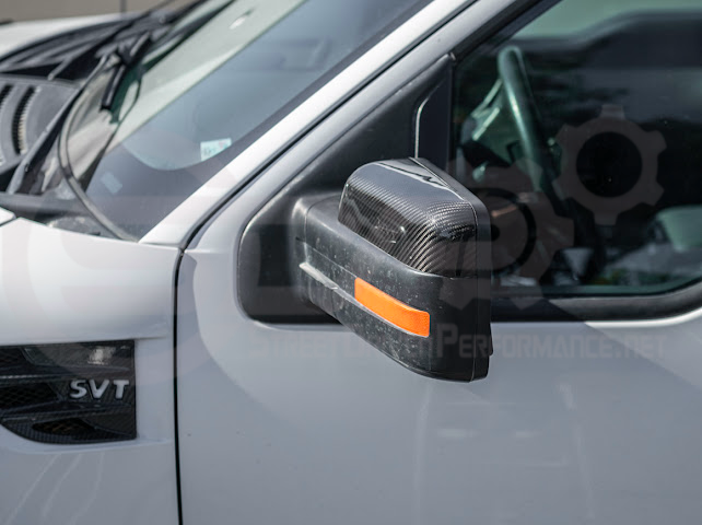 2009-2014 Ford F-150 Raptor SVT | Factory Style Carbon Fiber Mirror Covers Replacement