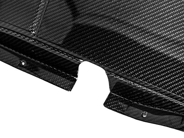 2020+ CHEVROLET CORVETTE C8 CARBON FIBER TOP ROOF PILLAR BOW