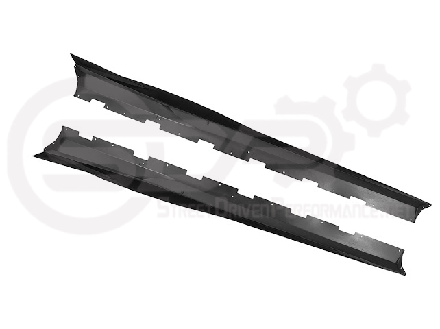 2010-2015 5TH GEN CAMARO PERFORMANCE TRACK PACKAGE SIDE SKIRTS ROCKER PANEL GROUND EFFECTS