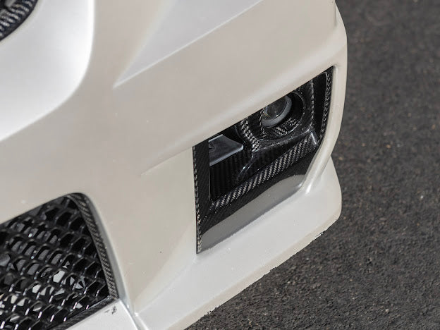 2009-2015 CTS-V V2 - Carbon Fiber Fog Light Bezels / Covers