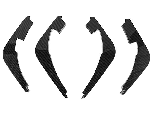 2020+ CORVETTE C8 Z51 REAR LOWER DIFFUSER FINS *ADD-ON*