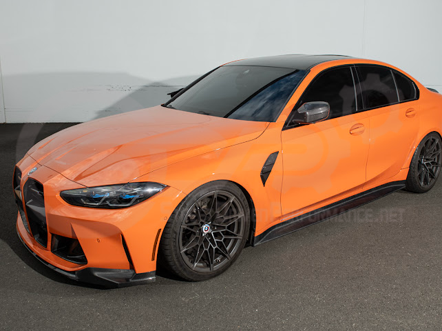 2021-UP BMW G80 M3 | FACTORY REPLACEMENT CARBON FIBER SIDE FENDER VENT COVERS REPLACEMENT PAIR