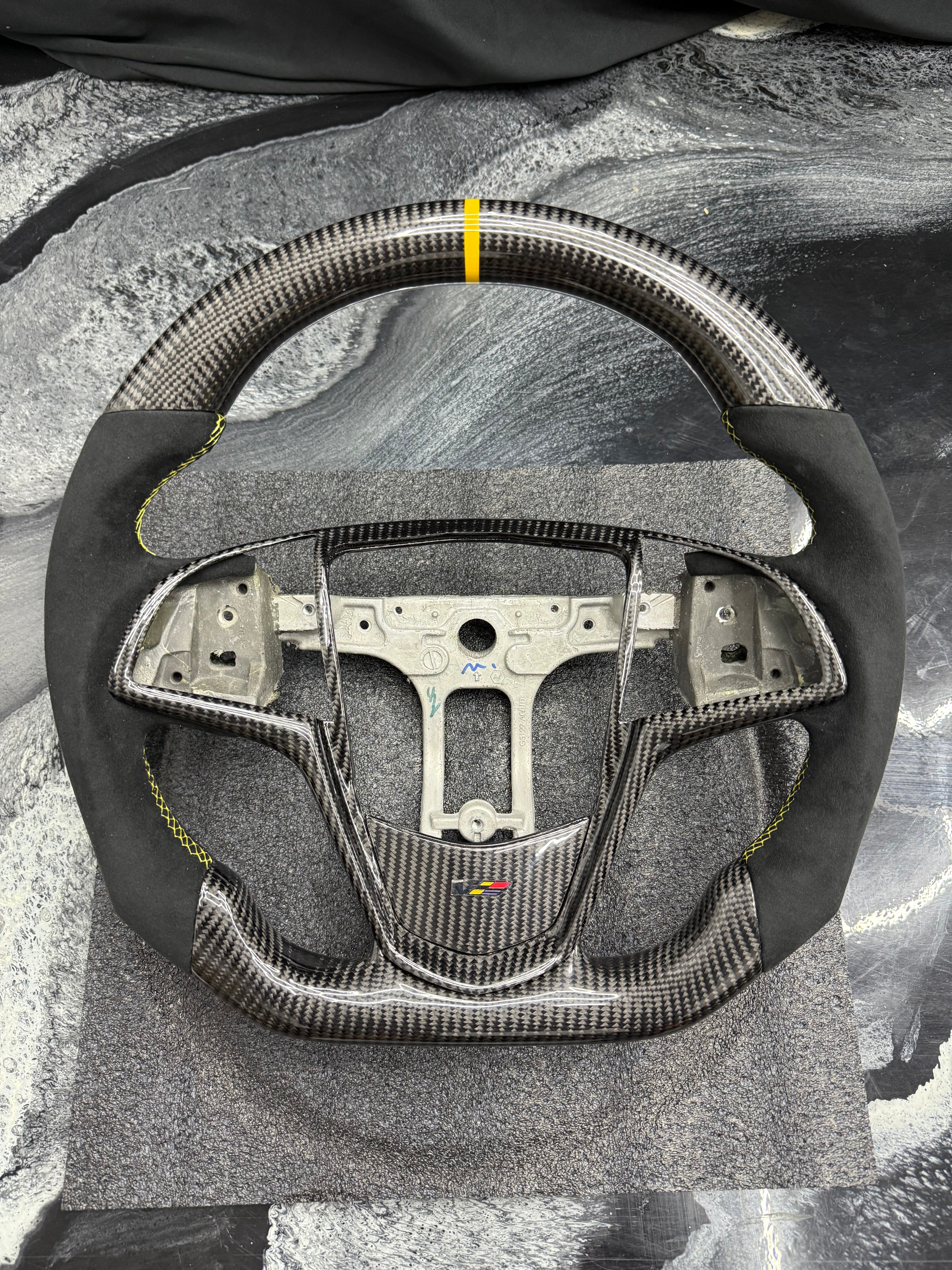 2014 - 2019 CADILLAC CTS, CTS-V "V3" & 2013-2019 ATS, ATS-V | Carbon Fiber Steering Wheels (IN STOCK NO WAIT TIMES)