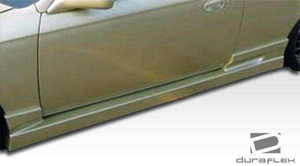 1996-2000 Honda Civic 2DR / HB Duraflex Bomber Side Skirts Rocker Panels - 2 Piece