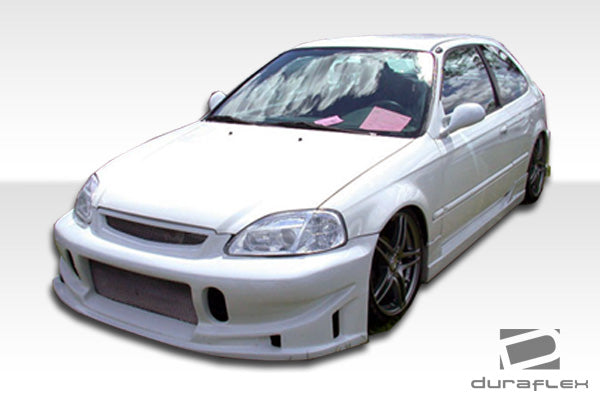 1996-1998 Honda Civic Duraflex Buddy Front Bumper Cover - 1 Piece