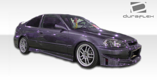 1996-1998 Honda Civic Duraflex Buddy Front Bumper Cover - 1 Piece