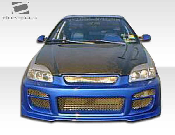 1993-2001 Subaru Impreza 2DR Duraflex 22B Look Rear Fenders - 2 Piece