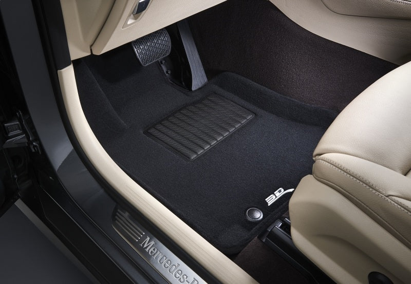 3D MAXpider 13-16 Ford Fusion Elegant 1st 2nd Row - Floor Mat Set (Black)