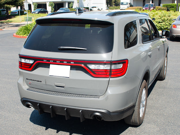 2014+DODGE DURANGO REAR BUMPER DUAL TIPS DIFFUSER