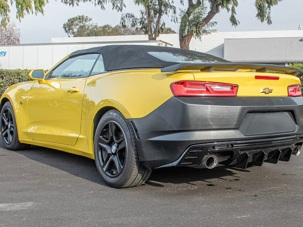 2016-Up 6th Gen Camaro - "ZL1 Performance Package" Rear Trunk Wing Wickerbill Spoiler - for all models