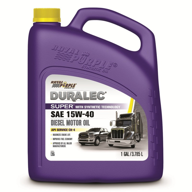 Royal Purple Duralec Super Diesel 15W40 CK-4 Motor Oil - 1 Gallon