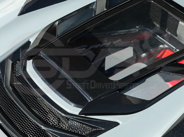 2020-UP CORVETTE C8 CONVERTIBLE | REAR HATCH UPPER HTC TONNEAU WINDOW INSERTS