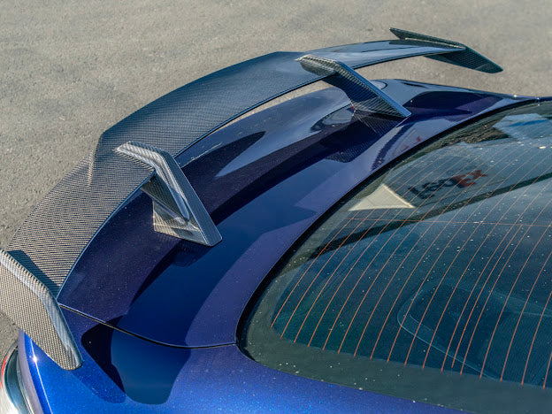 2021-UP BMW G82 / G83 M4 | HIGH KICK GT PACKAGE CARBON FIBER HIGH KICK REAR TRUNK SPOILER WING