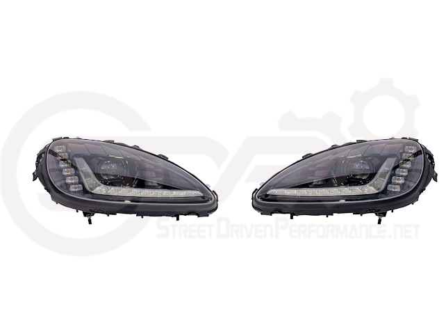 2005-2013 CHEVROLET CORVETTE C6 | C7 STYLE PROJECTOR LED SEQUENTIAL SIGNAL TURN HEADLIGHTS (PAIR)