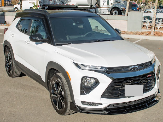 2021-Up Trailblazer RS | Performance Style GLOSSY BLACK Front Lip Splitter Ground Effects