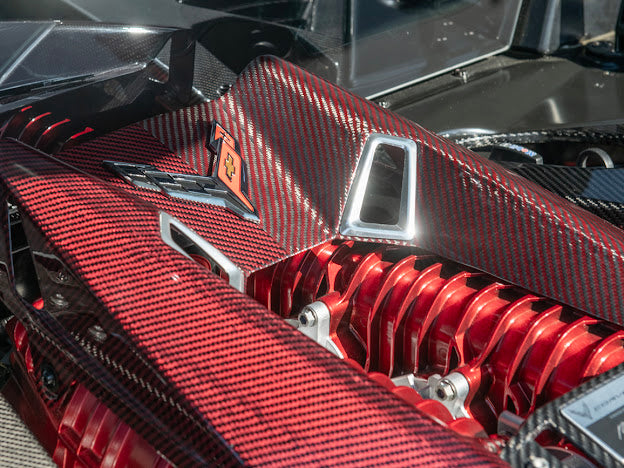 2023+ CORVETTE C8 Z06 CARBON FIBER ENGINE COVER
