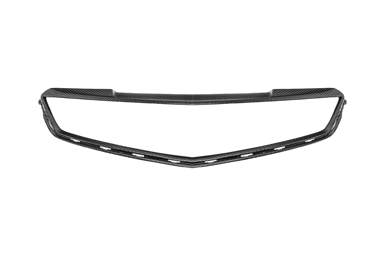 2016-19 CADILLAC ATS-V | CARBON FIBER FRONT GRILLE TRIM SURROUNDING MOLDING REPLACEMENT