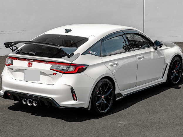 2022-UP HONDA CIVIC TYPE R | JDM STYLE CARBON FIBER SIDE SKIRTS ROCKER PANELS GROUND EFFECTS