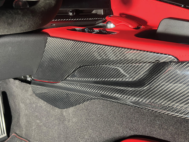 2020+ CORVETTE C8 CENTER CONSOLE SIDE UPPER TRIM VENT COVER