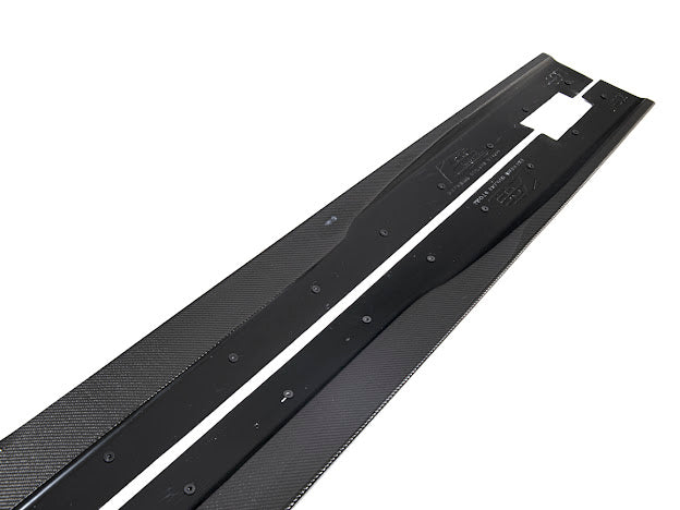 2008-09 PONTIAC G8 CARBON FIBER FRONT SPLITTER & SIDE SKIRTS GROUND EFFECTS