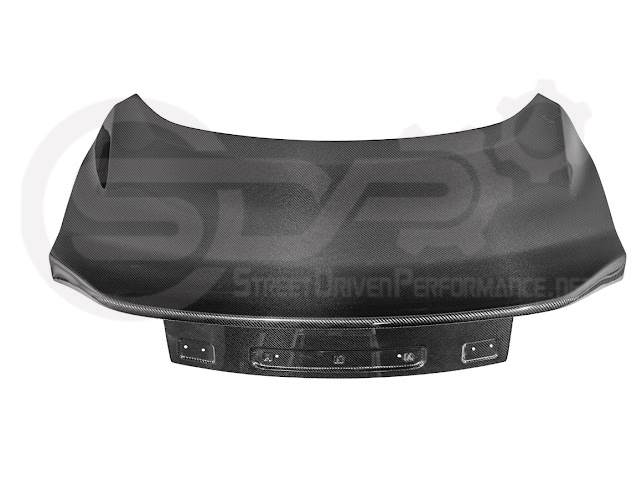 2015-2023 FORD MUSTANG | SUPER SNAKE STYLE REPLACEMENT REAR TRUNK LID WITH INTEGRATED SPOILER