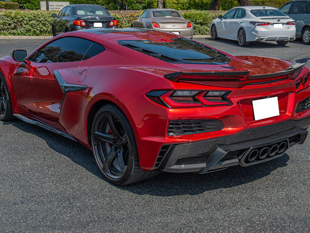 2020+ CHEVROLET CORVETTE C8 Z06 |REAR DIFFUSER SIDE VENT COVER PAIR