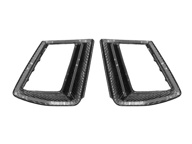 2024-UP FORD MUSTANG S650 | FRONT UPPER & LOWER SIDE GRILLE INSERTS PAIR