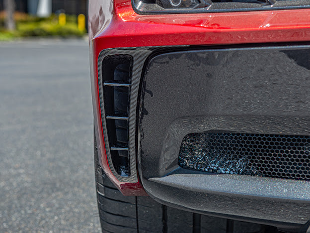 2020+ CHEVROLET CORVETTE C8 Z06 |REAR DIFFUSER SIDE VENT COVER PAIR
