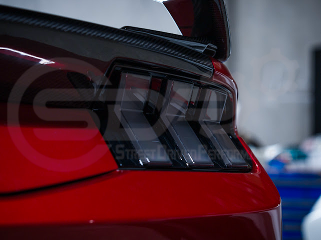 2024-Up Ford Mustang S650 | EURO Style Sequential Signal LED Clear Lenses Rear Taillights Pair