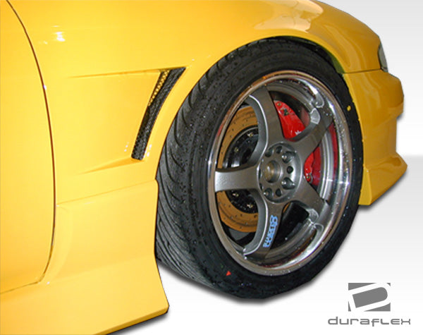 1997-1998 Nissan 240SX S14 Duraflex M-1 Sport Front Fenders (+30mm)  - 2 Piece