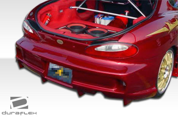 1997-1999 Hyundai Tiburon Duraflex Vader 2 Rear Bumper Cover - 1 Piece (S)