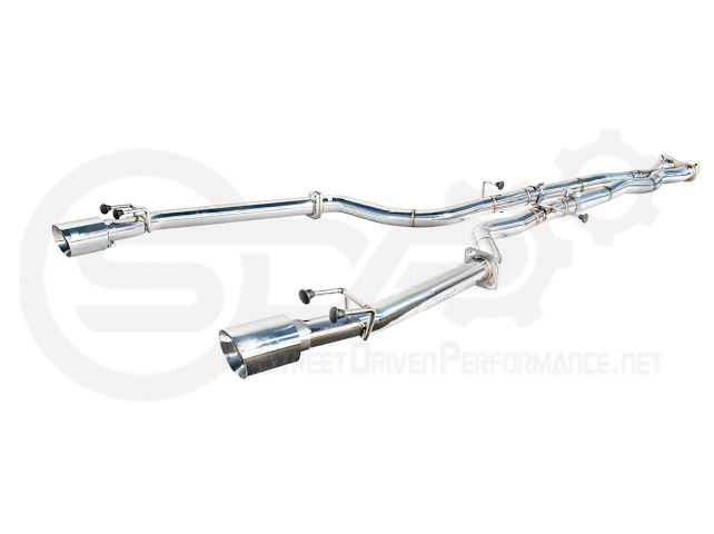 2005-2006 PONTIAC GTO | T-304 STRAIGHT-THROUGH CAT-BACK EXHAUST W/ 4" TIPS