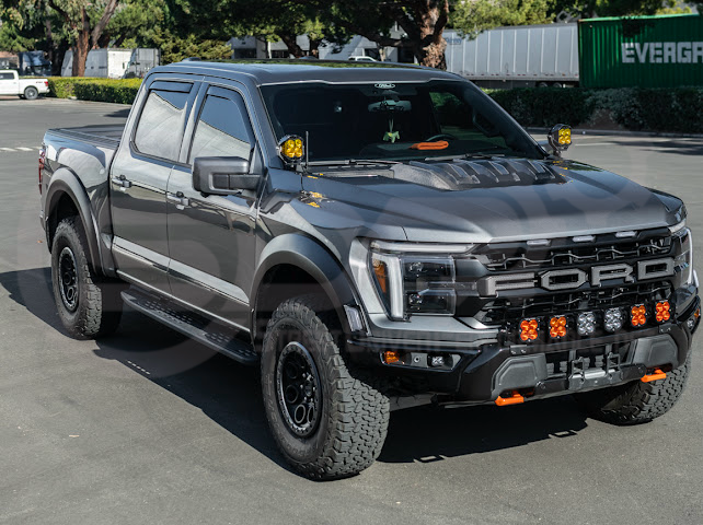 2021-UP FORD F-150 RAPTOR CARBON FIBER FRONT HOOD