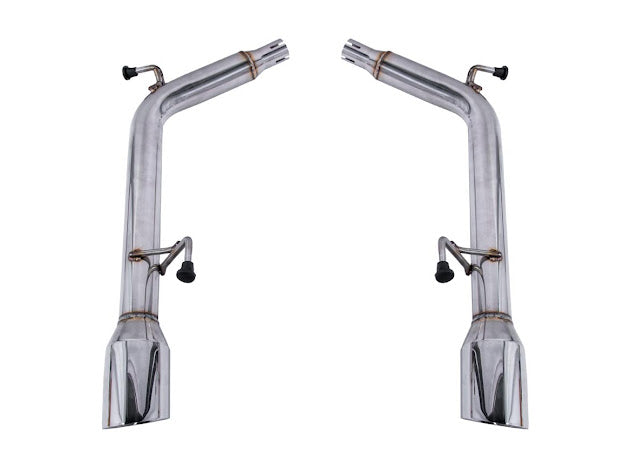2007-2008 INFINITI G35 SEDAN & 2008-2014 INFINITI G37 SEDAN | MUFFLER DELETE AXLE BACK DUAL TIPS EXHAUST (CHROME TIPS OR BURNT BLUE TIPS)