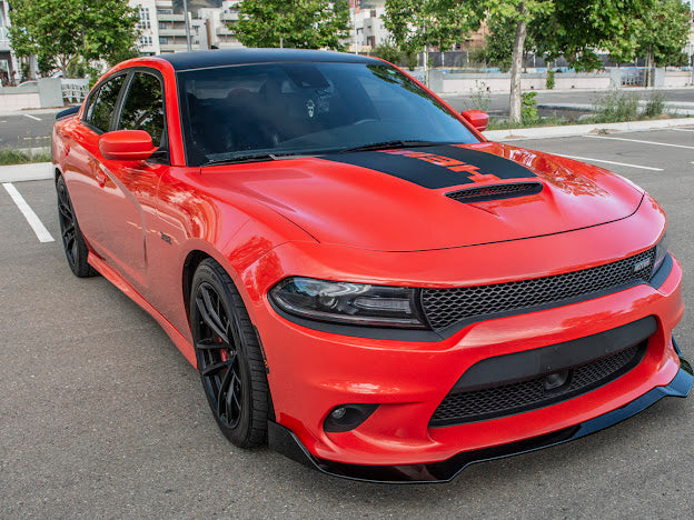 2015-UP DODGE CHARGER SRT TRACK PACKAGE FRONT SPLITTER (3pc)