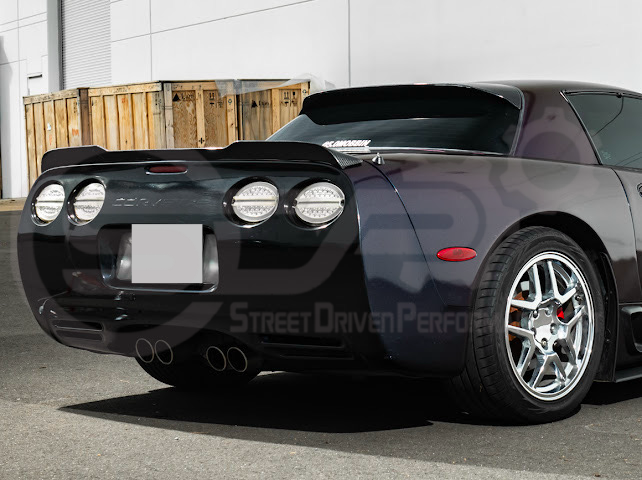 1997-2004 Corvette C5 Z06 Coupe | SDP Performance CARBON FIBER Rear Window Top Roof Wing Spoiler