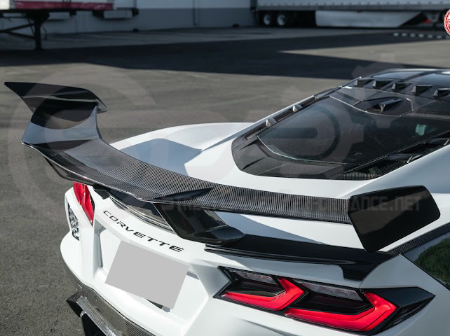 2020-UP CORVETTE C8 | ZR1 STYLE REAR WING SPOILER