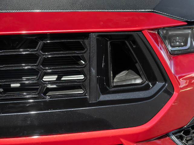 2024+ FORD MUSTANG S650 | CARBON FIBER FRONT GRILLE INSERT REPLACEMENT UPPER & LOWER