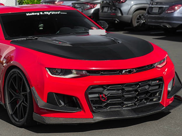 2016-UP CAMARO ZL1 CARBON FIBER FRONT SPLITTER LIP GROUND EFFECTS